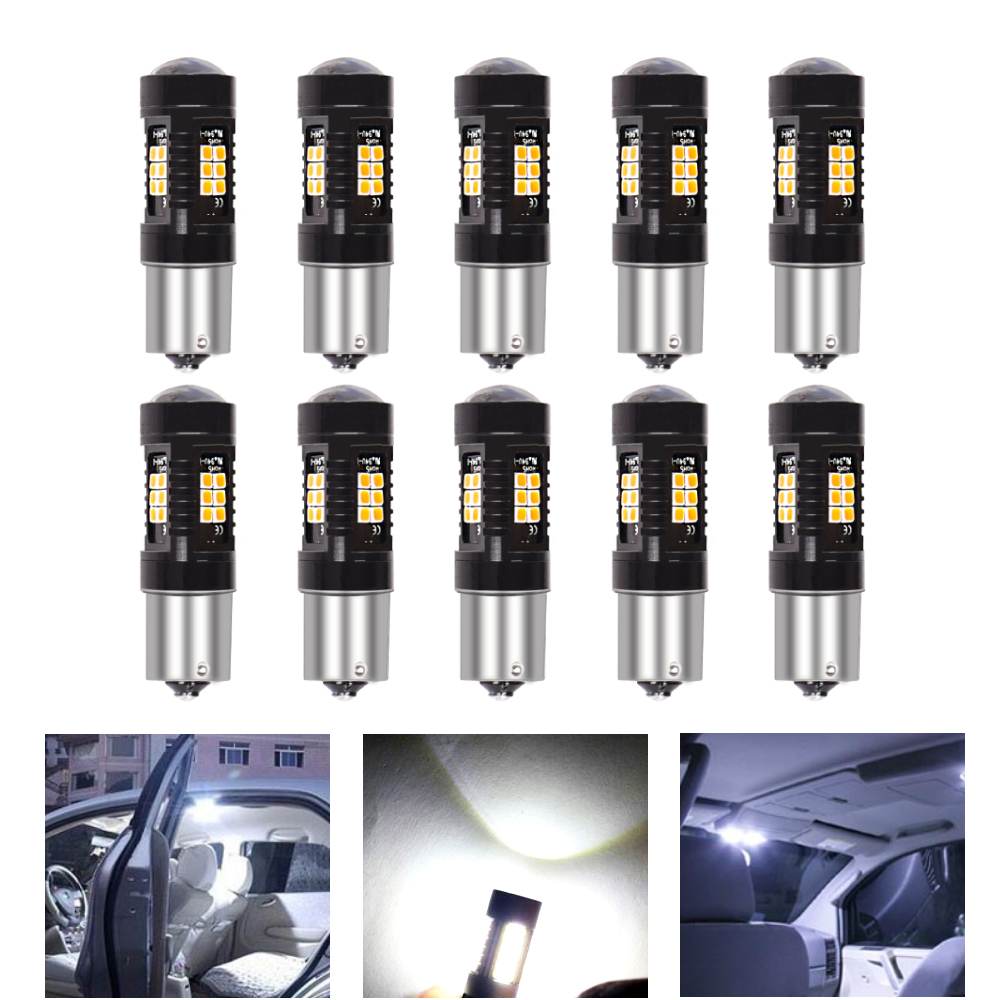 high quality car reading two color signal type lights high power led bulb