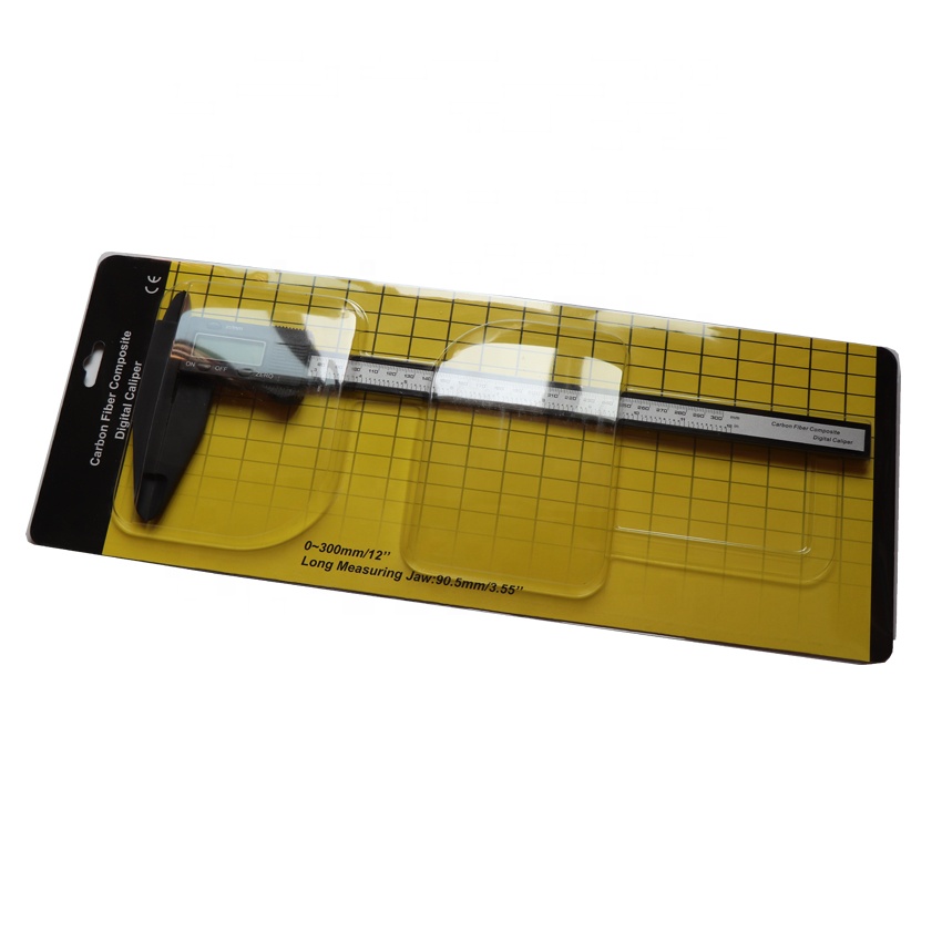 0-300mm 12 long measuring jaw 90.5mm/3.55 carbon fiber digital vernier caliper price