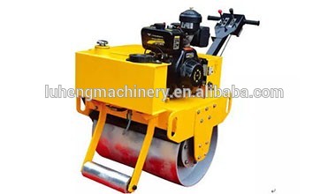 LHH Single Drum Gasoline handheld vibrating road roller small road roller vibratory road roller