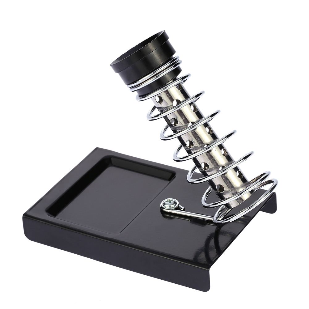 High Quality solder Station Square Soldering Iron Stand Holder Metal Base Welding Soldering Accessories