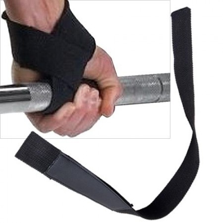 Padded Weight Lifting Hand Wrist Bar Support Strap