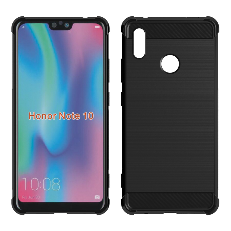 Carbon Fiber Soft Tpu case For Huawei honor note 10
