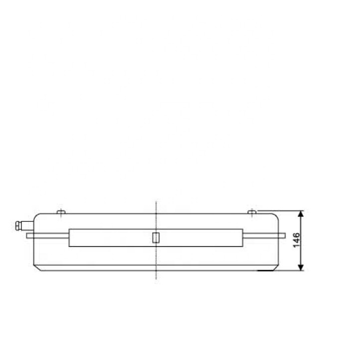 20W 40W Marine Fluorescent Explosion Proof Light Fa6 lamp holder  CFY21-2