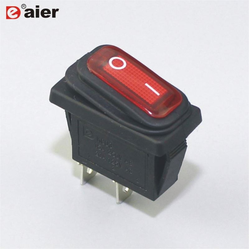 20A 125VAC ON OFF SPST 2PIN Washing Machine Rocker Switch