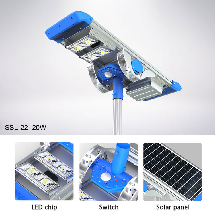 best price solar 200 led garden light outdoor lamp with IP65