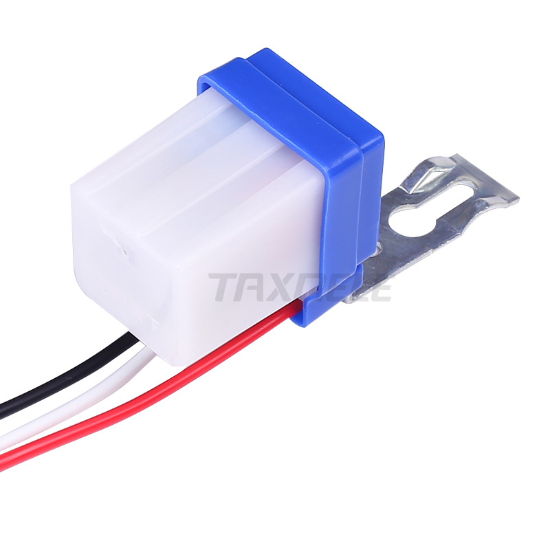 AS-10 10A Photoswitch Sensor Switch Auto On Off Photocell Street Light Control AC/DC universal 12V 24V 220V photo sensor