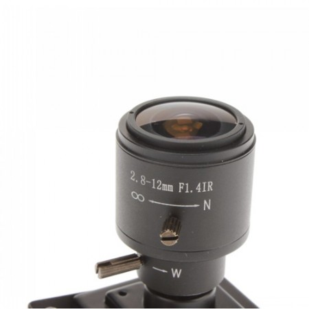 Mini 1/4 CMOS 700TVL Security Cameras 2.8-12mm Manual Lens CCTV Camera