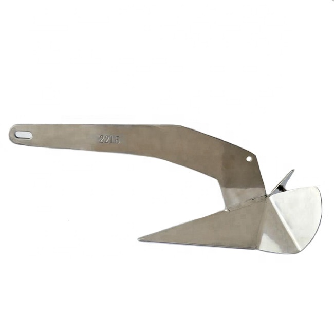 Stainless steel delta wing boat windlass anchors for boat yacht