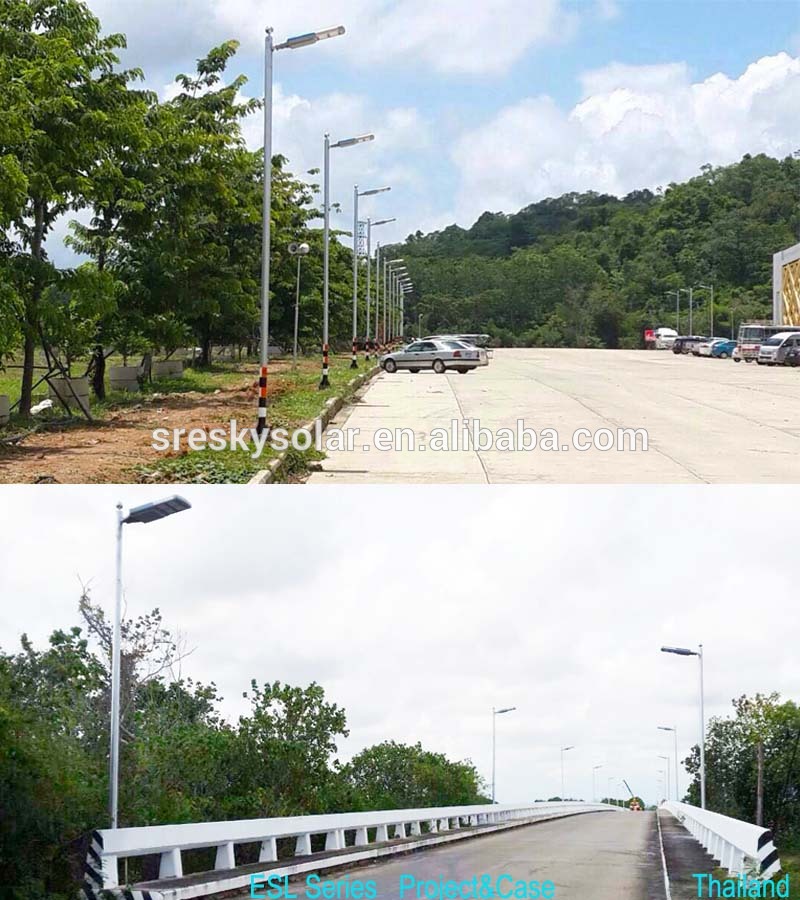 Solar Led Pole Lights Stree Lights 40W