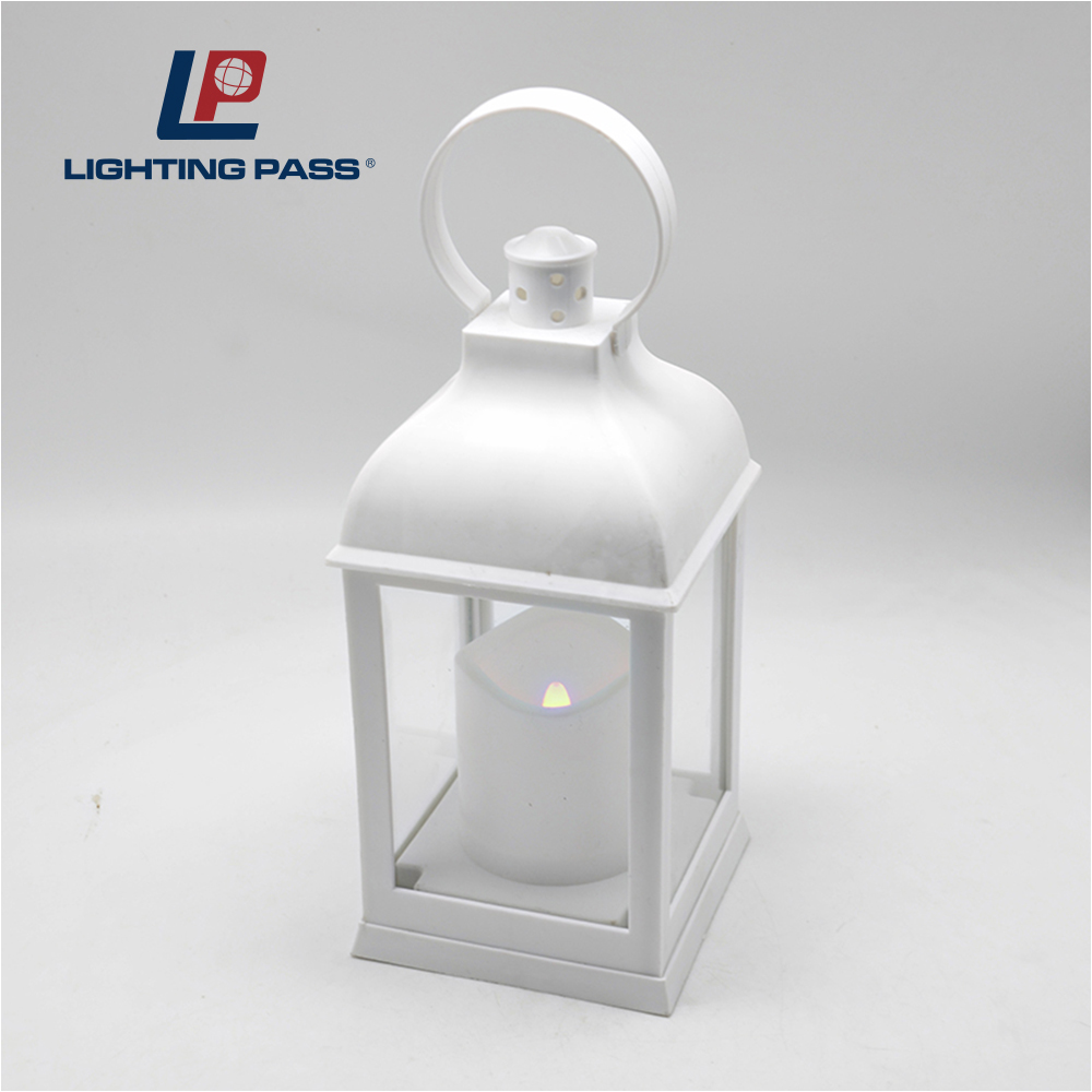 Indoor Decoration Outdoor Hanging Camping Candle Warmer LED Light Garden Wall Carriage Lantern