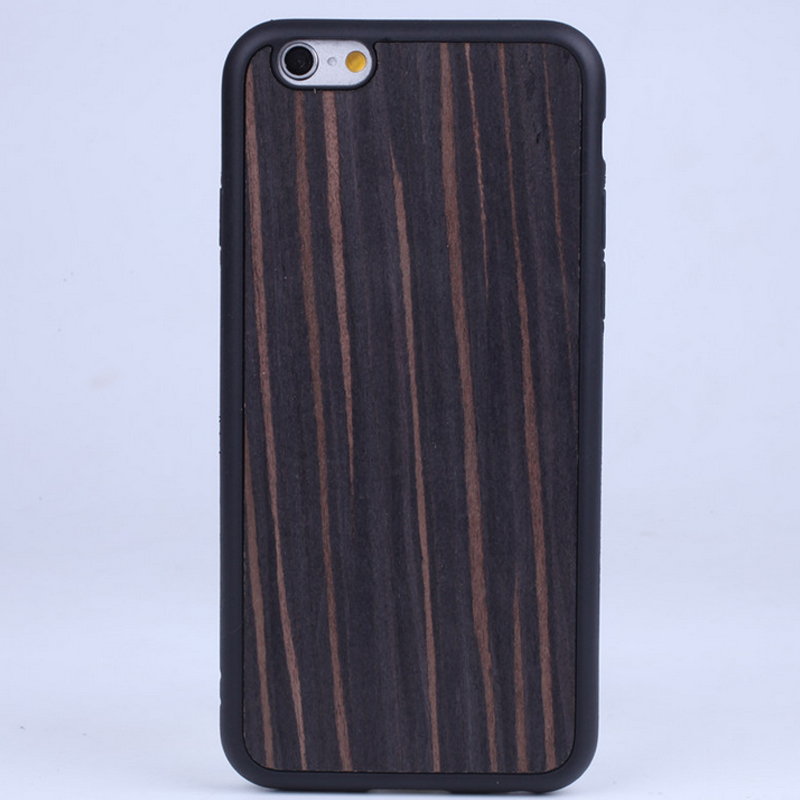 Mix Design For iPhone 6 7 8 Plus 9 X  Wooden Leather Skin Hard Case