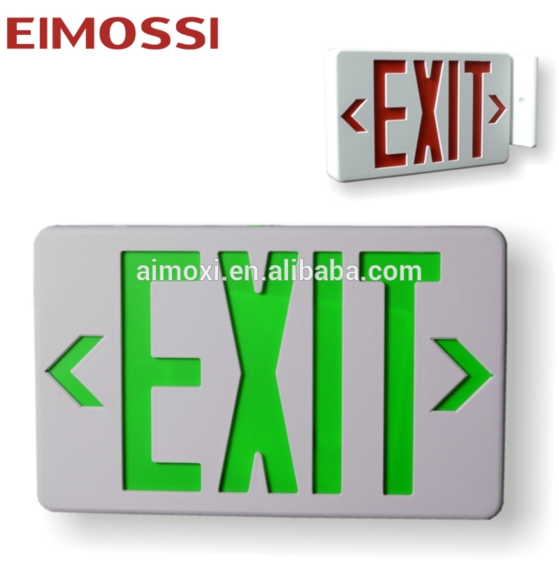 Exit light emergency 220v led sign