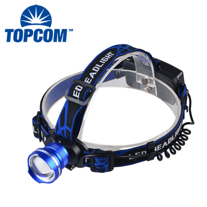 Glare Lighting Outdoor Long Shot Headlamp Waterproof Lumens Led Rechargeable T6 Led Lightweight