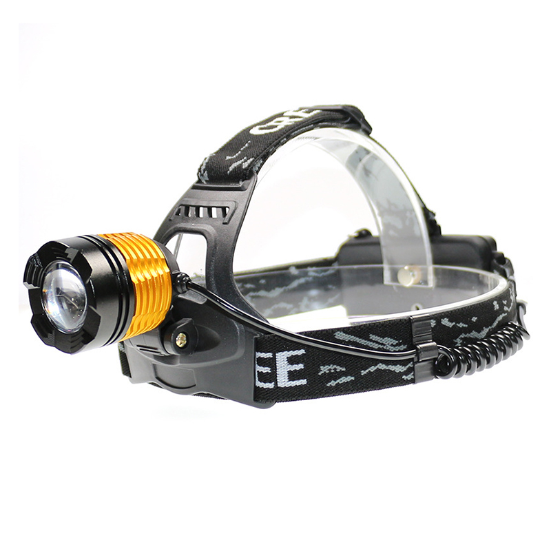 Zhejiang Ningbo 10W 800LM Rotating Focus T6 18650 USB Rechargeable Charging Emergency  LED Headlamp