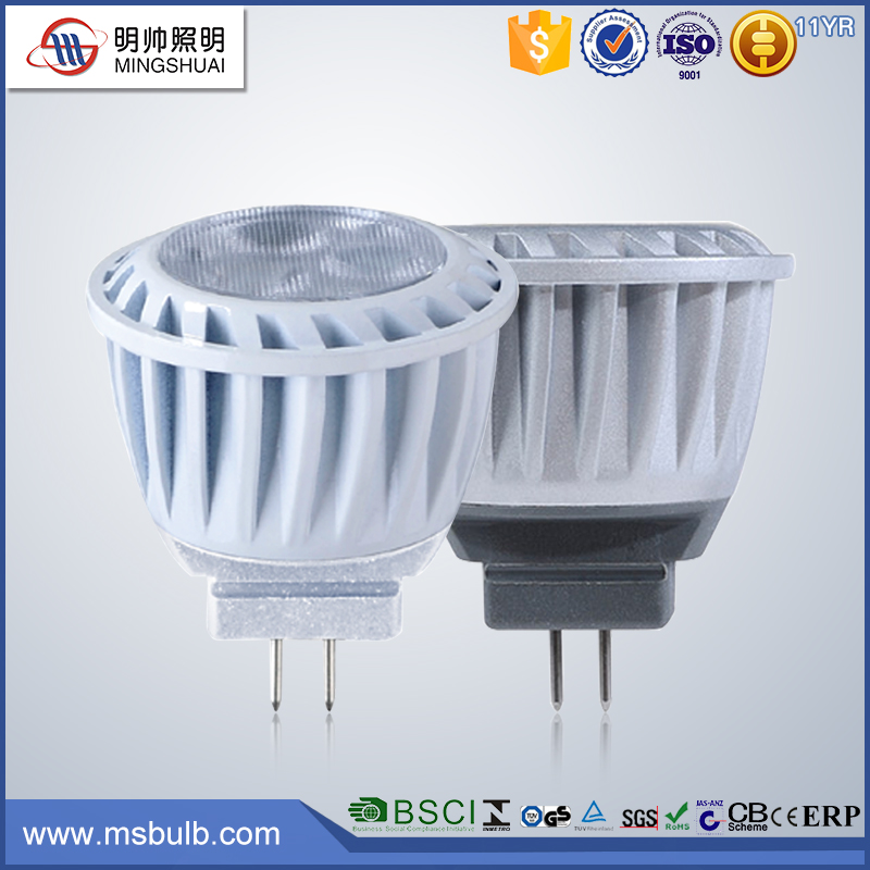 2016 New Product 220V 3.5W LED MR11 GU4 Wholesale LED MR11 GU4 3.5W