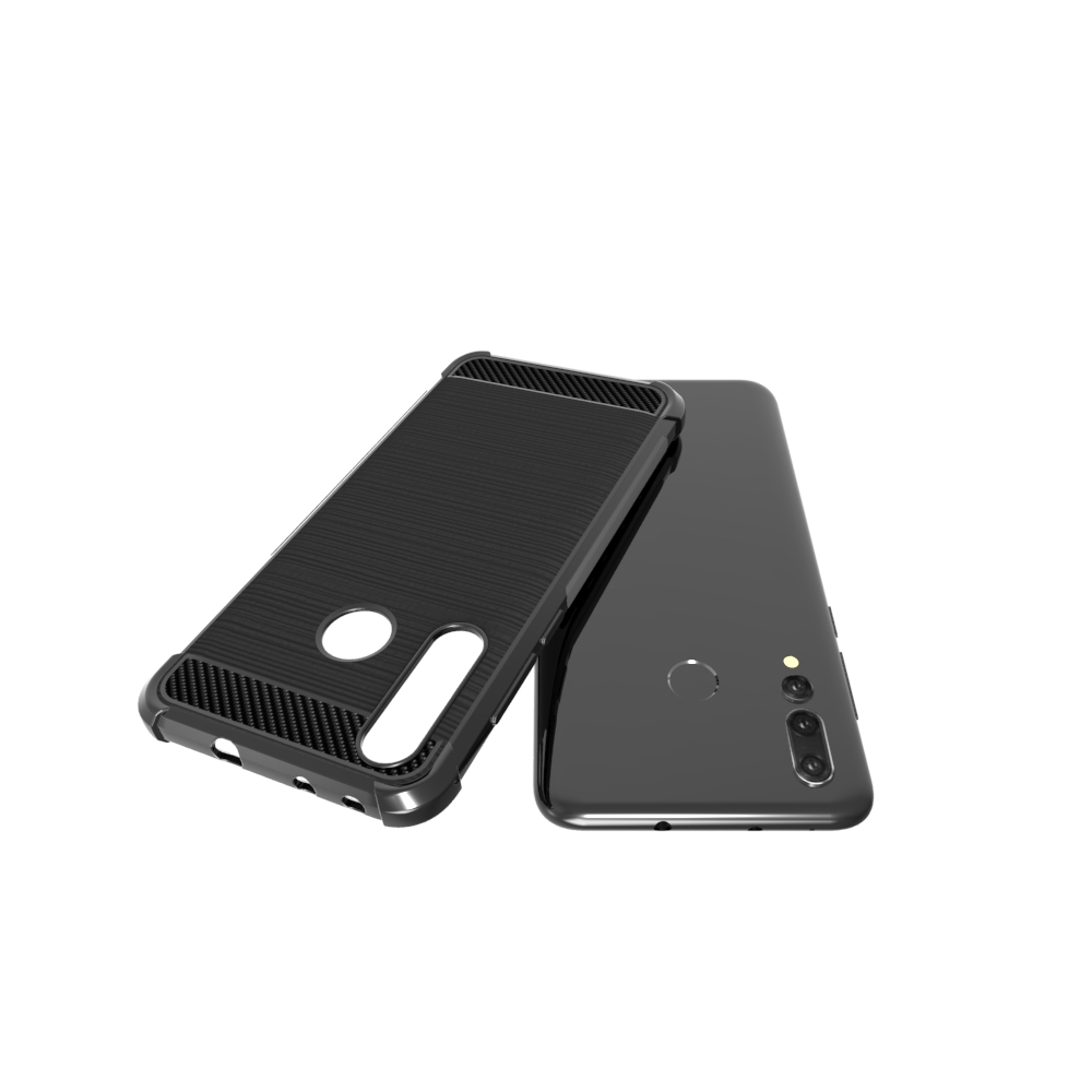 Carbon Fiber Soft Tpu case For Huawei Nova 4