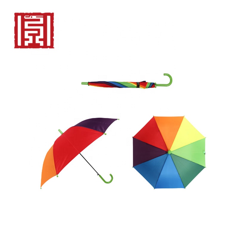 Custom Outdoor Print Color Changing Children Umbrella Kids With Logo