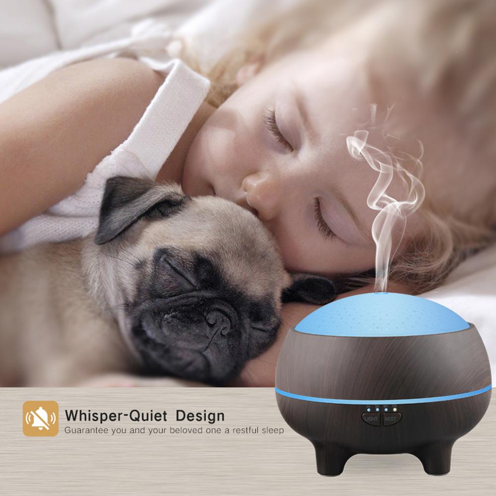 Large Room Aroma Diffuser, Cool Mist Ultrasonic Fragrance Diffuser & Humidifier for Essential Oil Aromatherapy, BPA-Free