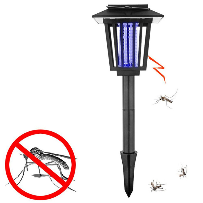 Goldmore 4V Dual Mode solar mosquito killer garden lamp with Purple light for Garden Pawn