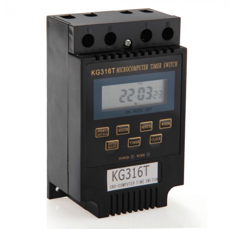 KG316T LCD Digital Microcomputer Time Control Timer Controller Switch DC/AC24V