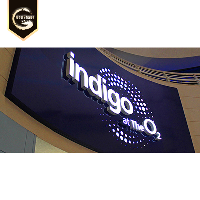 Custom logo signs shop signs Led Acrylic Light Letters Outdoor 3D Acrylic Front Lit LED Sign letter