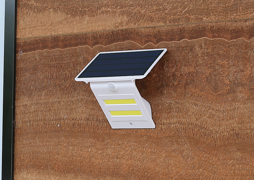 backyard garden outdoor led solar power fence cap light solar lawn light mushroom solar wall light IP65