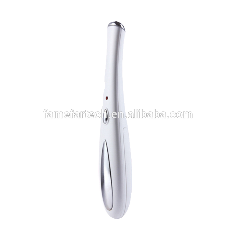 Ion 42 Degree Heat Massage for Eyes Wrinkle Fines Lines Dark Circles Removal Anti-aging Warm High Frequency Vibration Massage