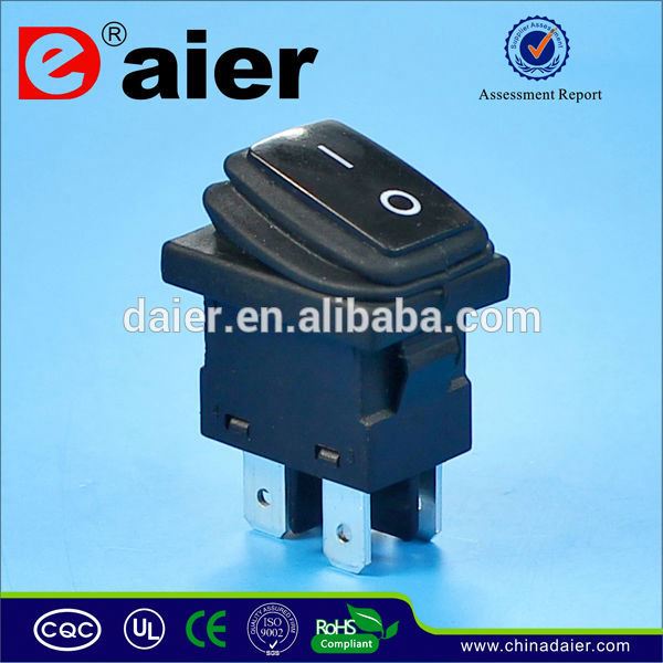 KCD1-201-4-WP mini waterproof rocker switch