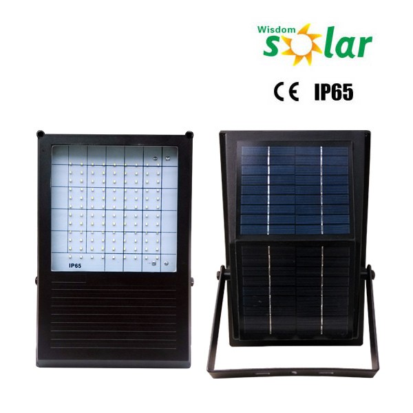 New invention led flood lighting with 7W polycrystalline solar panel/rechargeable led floodlight JR-PB001