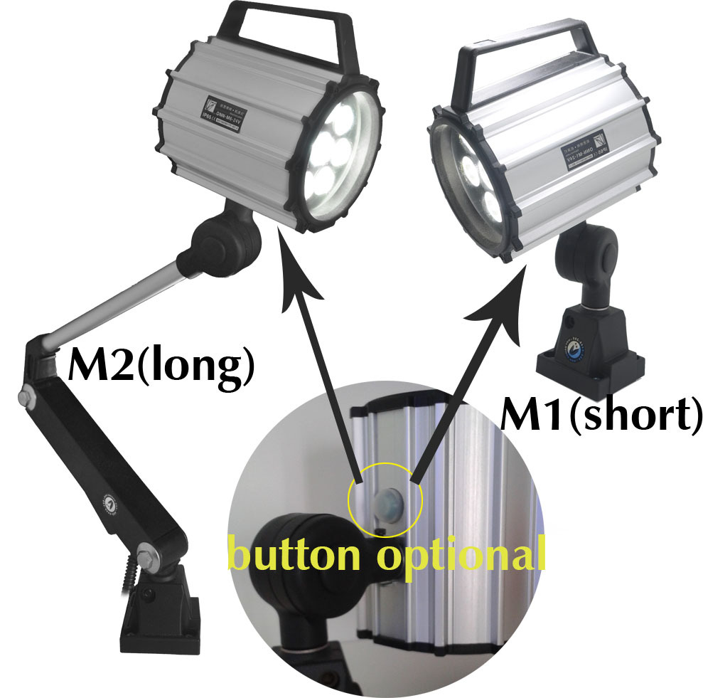 ONN brand M2 24V IP65 adjustable arm cnc light