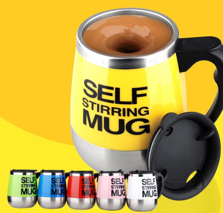 OEM Colorful Stainless Steel Self Stirring Mug Wholesale