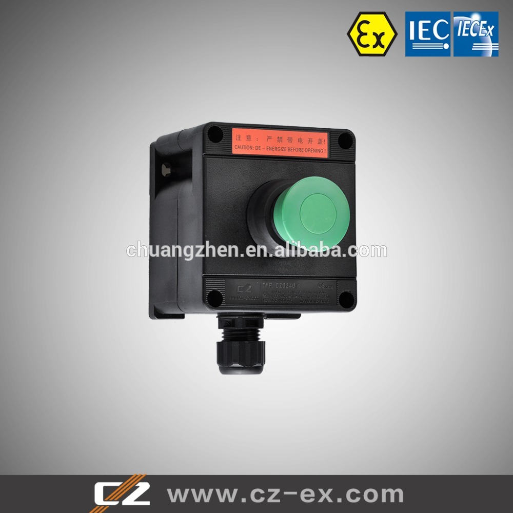 IECEx&ATEX certified Full plastic Explosion-proof local control station/controller/control box/pushbutton