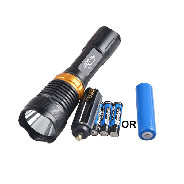 3W Aluminum Underwater IP68 Waterproof Diving Torch