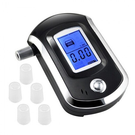 Digital LCD Alcohol Breath Tester Breathalyser Breathalyzer