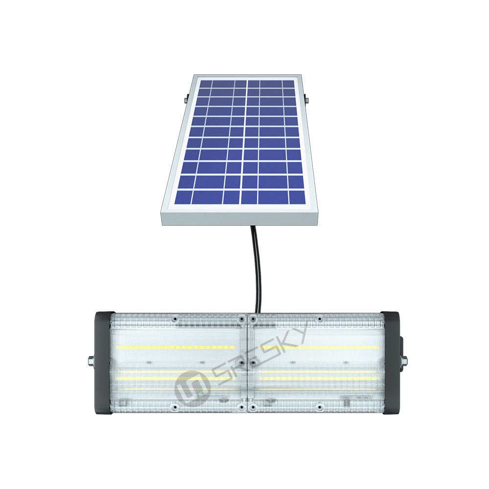 Lithium battery solar power wall light led lamps for decorative lighting