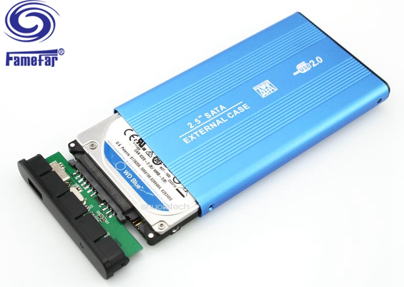 Factory selling USB2.0 SATA ide enclosure HDD Case