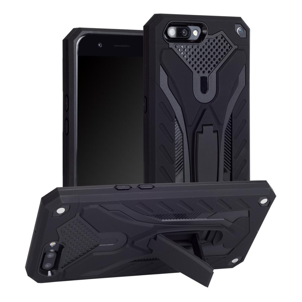 shockproof hybrid knight case cover armor Slim Armor TPU+PC phone case for OPPO R11