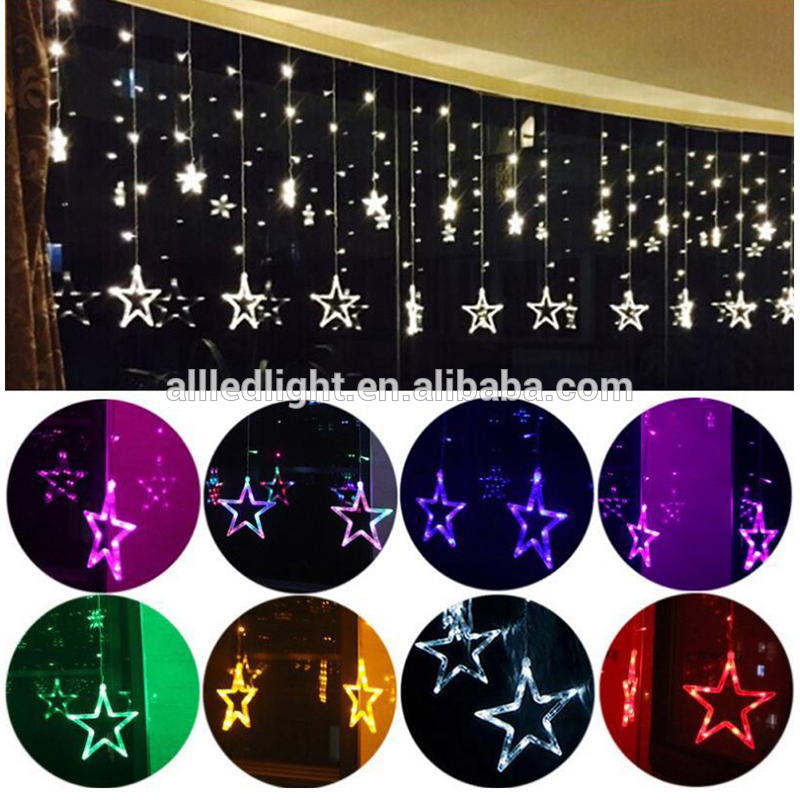 Christmas Lights Romantic Fairy Star pendant 2M 5 Colors LED String Light For Holiday Home Decoration