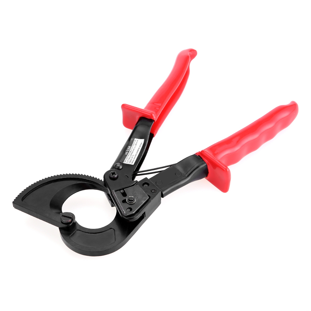240mm2 Max Ratcheting Ratchet Cable Cutter for Copper Aluminum Cable Wire Cutters Plier Hand Tool Not for Cutting Steel Wire