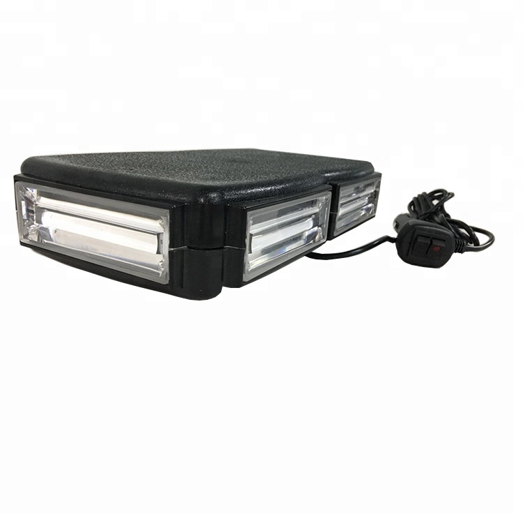 10 Flashing Patterns 60W High Intensity LED Warning Mini Light Bar with Strong Magnet Base