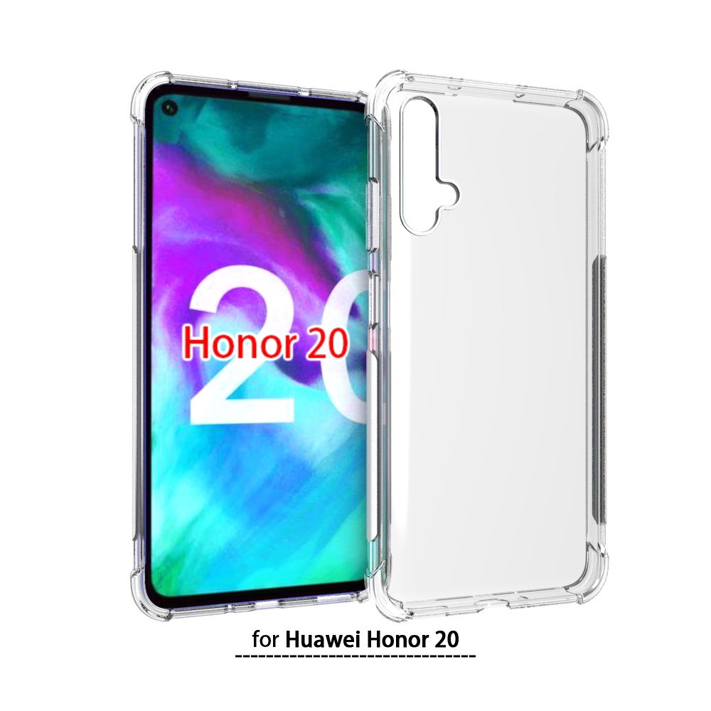Shockproof Tpu case for Huawei honor 20 Soft cover