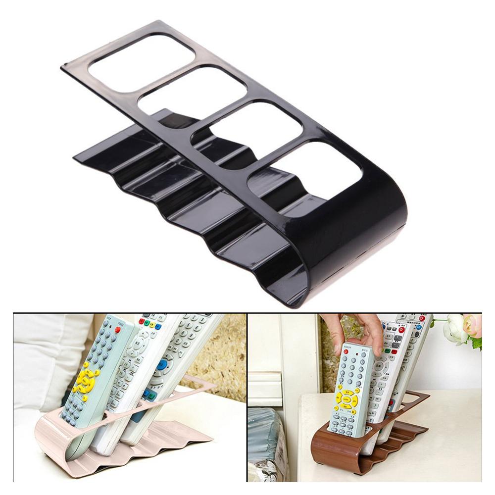 Remote Control Holder Stand Rack fof TV DVD Remote Storage Organiser Shelfs