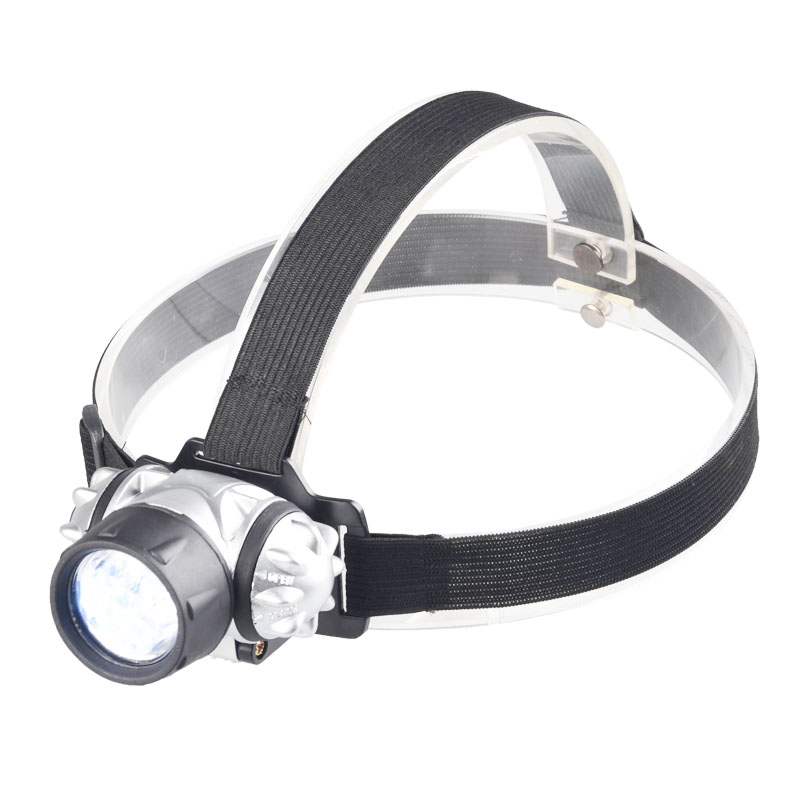 Nylon Band Headlight Adjust Strap LED Head Torch Light For Walking, Running , Camping