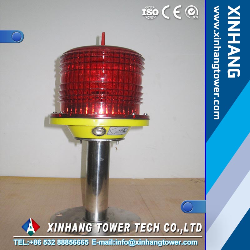 Solar Powered Aviation obstruction light,Aircraft warning light