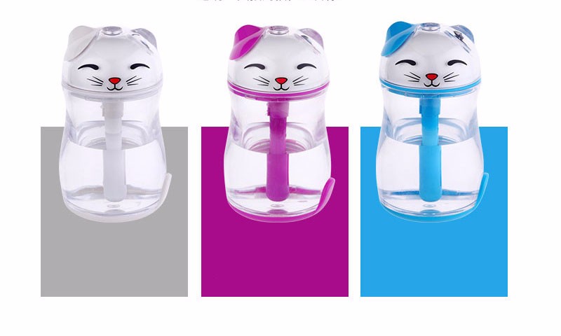 180ml Lucky Cat Ultrasonic Portable for Home Appliances USB Low Voltage Aroma Humidifier Manufactory