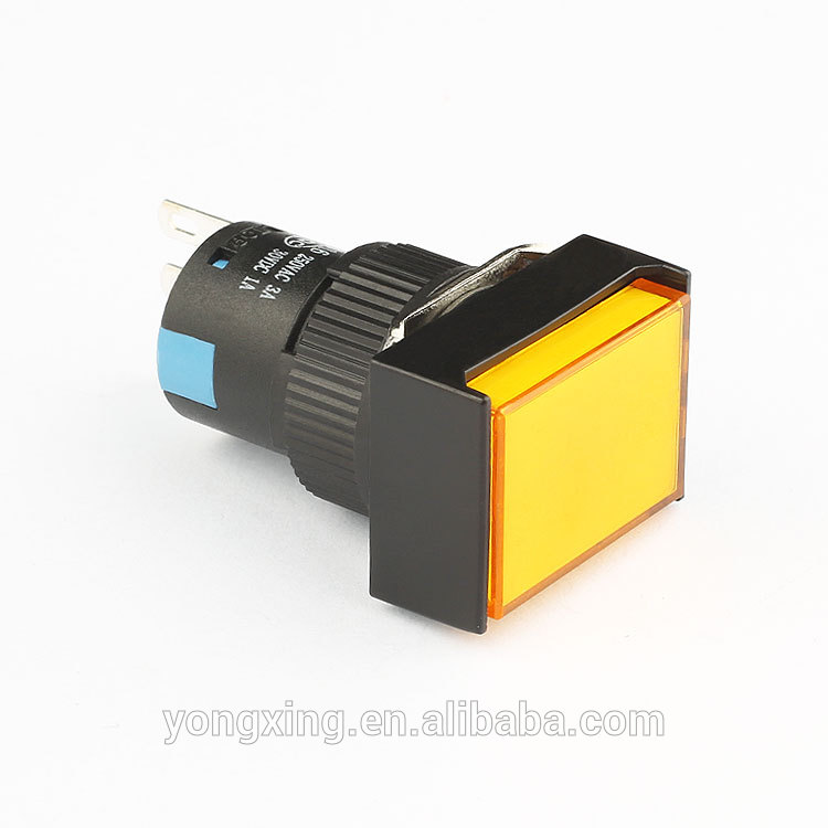 16mm 250v IP40 IP65 motorcycle  with light led  push button switch