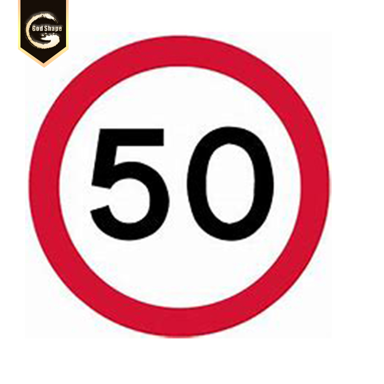 GS Standard Aluminum Sign speed 20 limit signage traffic street velocity warning sign