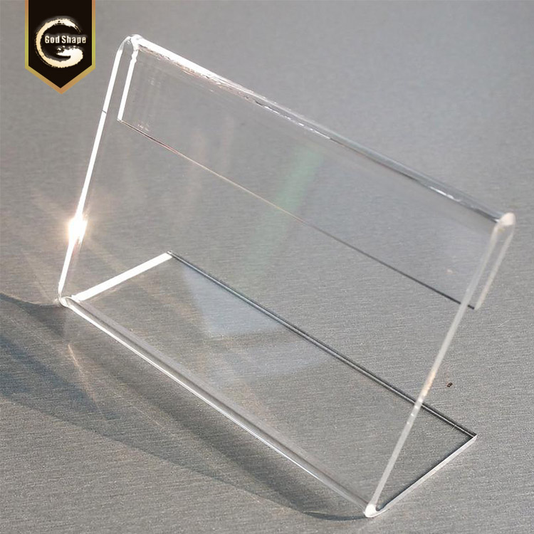 Transparent acrylic desk name plate High Custom Acrylic Door Number Plate signage
