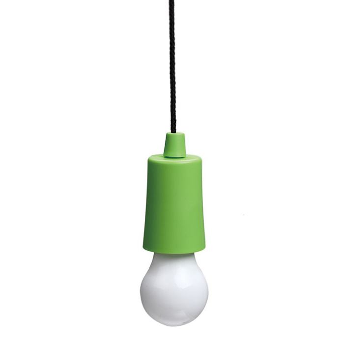 Ningbo Mini portable Battery operated 50LM LED String Pull Bulb Light for room,kitchen