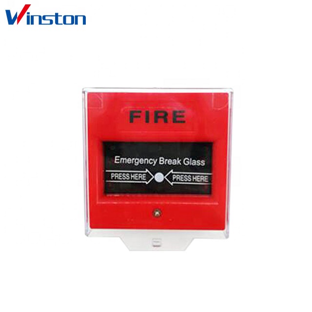 WS-501 24VDC Glass Panel Not Repeatable Fire Reminder  Alarm Siren Button